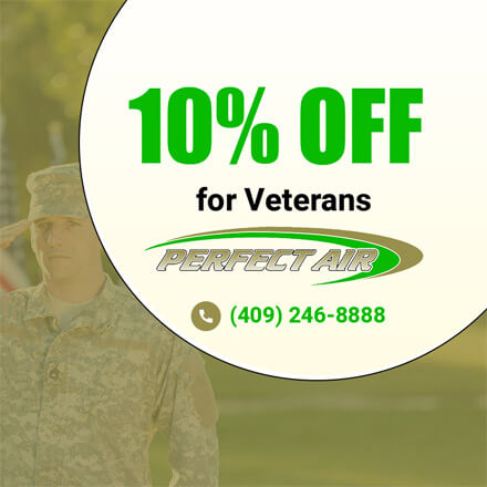 10% off for Veterans
