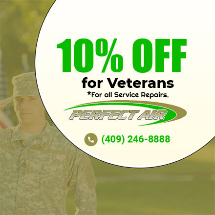 10% off for Veterans